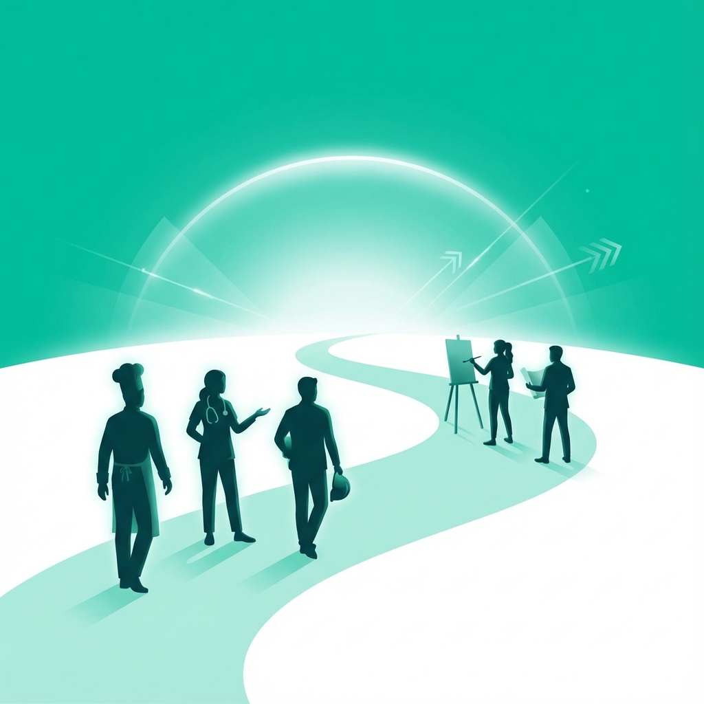 Career Path Illustration